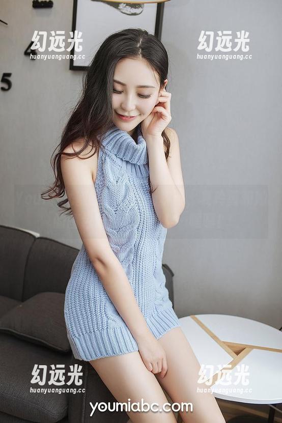 YouMi尤蜜荟 - 白色无极限，夏玲蔓和她的图包让你望眼欲穿…嘿嘿！