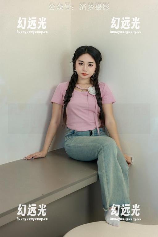 绮梦摄影 - 当甜甜遇上清纯写真集，精选到让你再次相信草地上可以打滚！